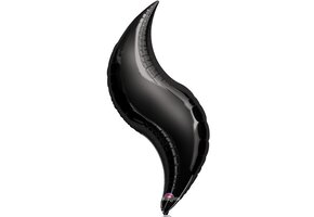 Curves - Black - 36 inch - Anaghram - 3 stuks