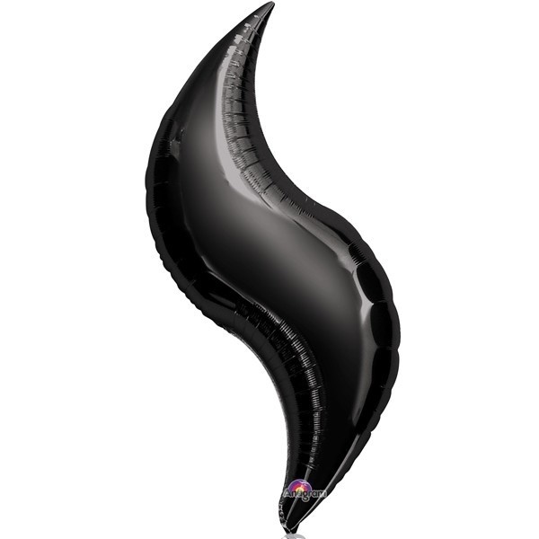Curves Black - 36 inch - Anagram - 3 stuks
