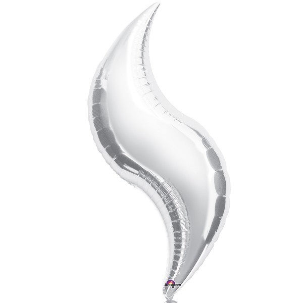 Curves Silver - 36"/91cm