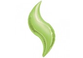 SALE > Curves - Lime Green - 19"/48cm - 5 stuks