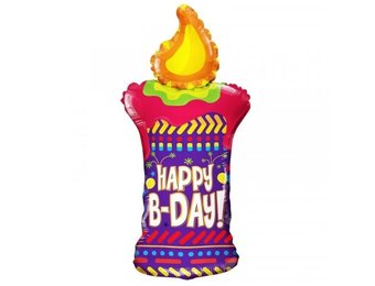 Happy Birthday Candle - K36"/90cm