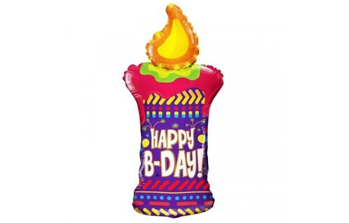 Happy Birthday Candle - K36"/90cm