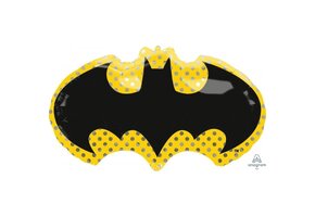 Batman Sign - polka dots - 73cm x 40cm - Anagram