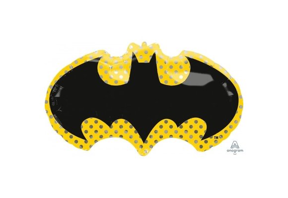 SALE > Batman Sign - polka dots - 73cm x 40cm - Anagram.