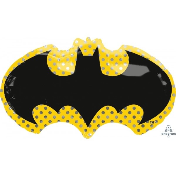 Batman Sign - polka dots - A73cm x 40cm