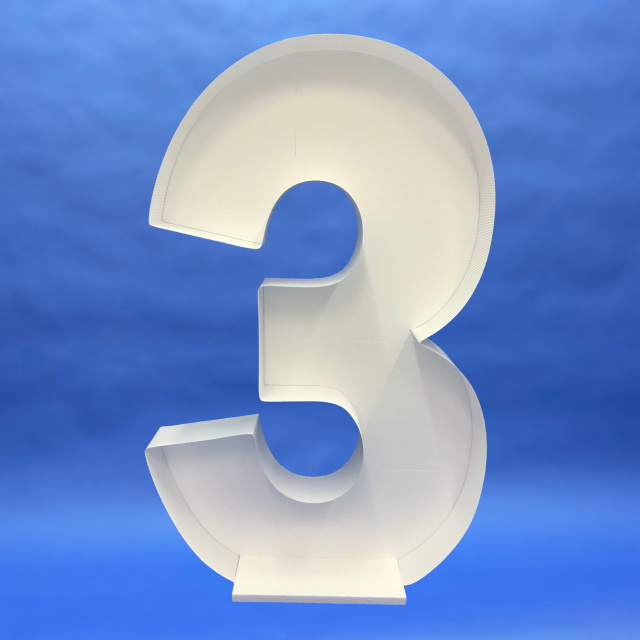 FRAME - MOSAIC KIT - Cijfer 3 (*)