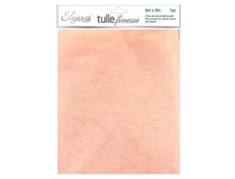 Tulle - Peach/Rose Gold - 3m x 3m