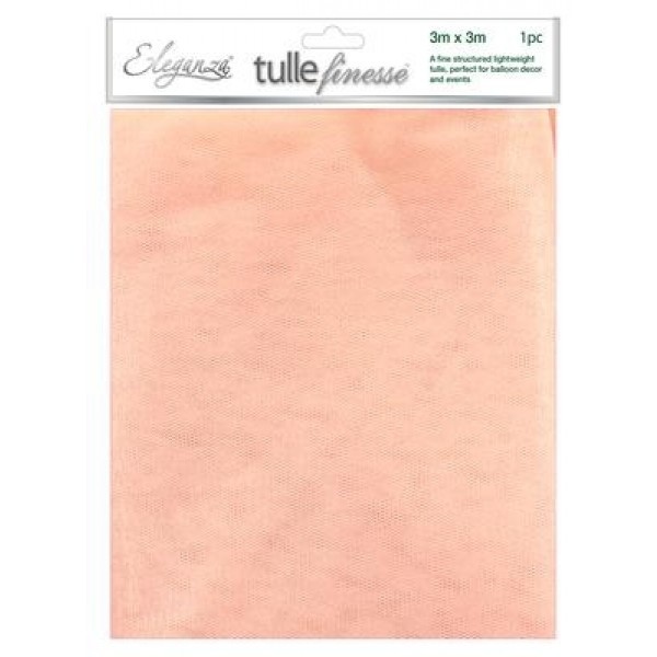 Tule - Peach/Rose Gold - 3m x 3m