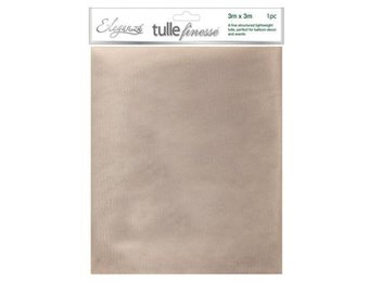 Tule - Silver - 3m x 3m