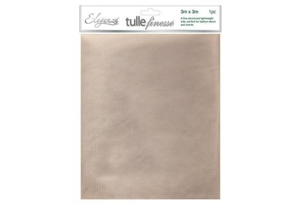 Tule - Silver - 3m x 3m