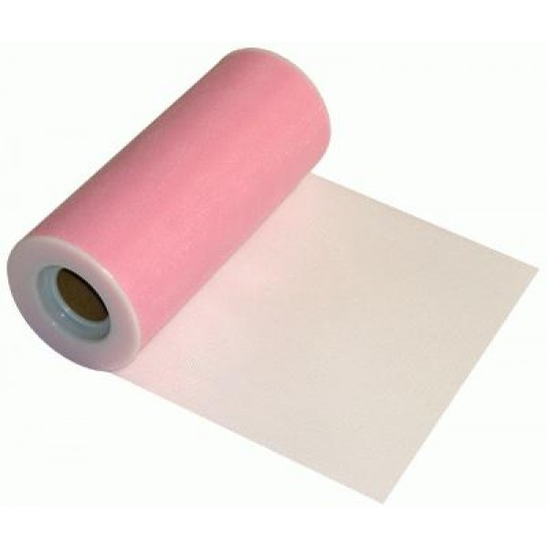 Tule - Light Pink - 15cm x 22m