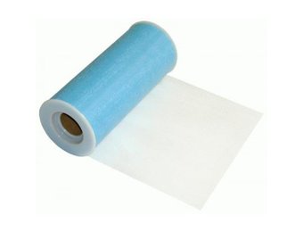 Tule - 15cm x 22m - Light Blue