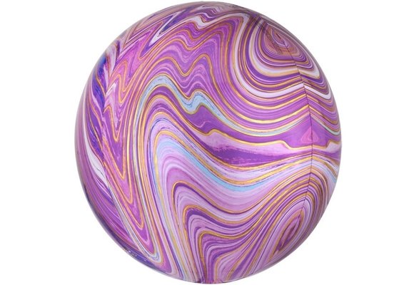 ORBZ - Marblez Purple - A38cm x 40cm