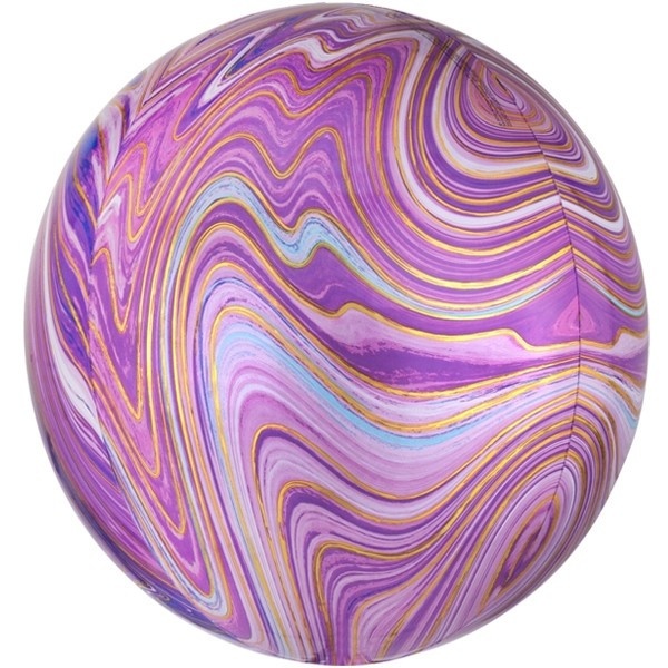 ORBZ - Marblez Purple - A38cm x 40cm