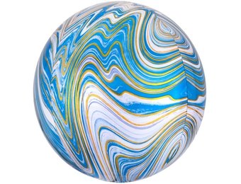 ORBZ - Marblez Blue - A38cm x 40cm