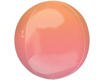 ORBZ - Ombre Red & Orange - A38cm x 40cm