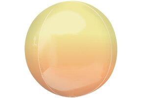 ORBZ - Ombre Yellow & Orange - A38cm x 40cm