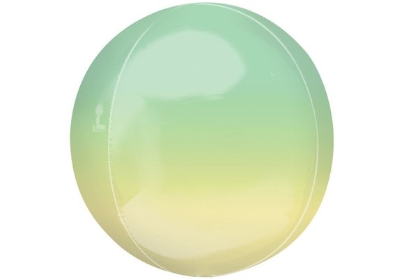 ORBZ - Ombre Yellow & Green - A38cm x 40cm