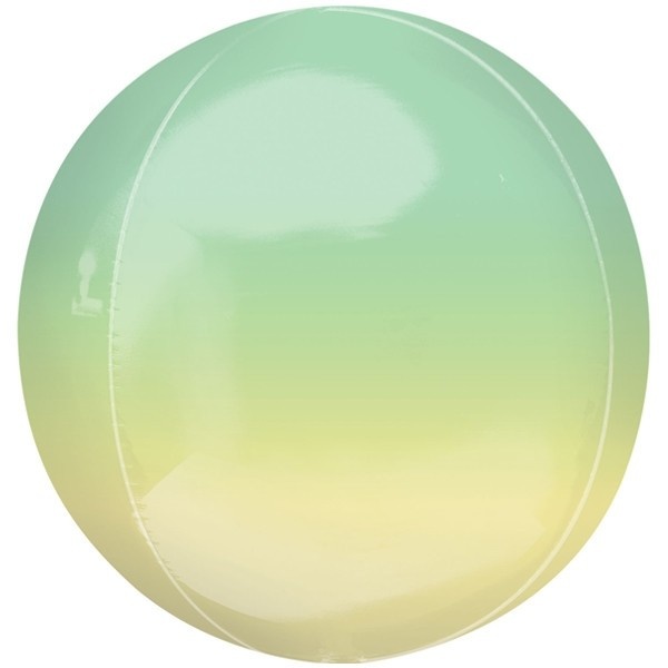 ORBZ - Ombre Yellow & Green - A38cm x 40cm