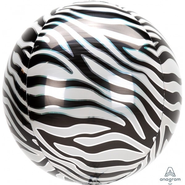 ORBZ - Animalz Zebra Print - 38cm x 40cm - Anagram