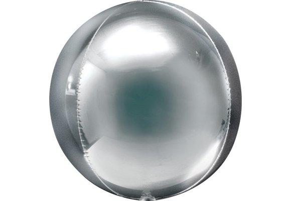 ORBZ - JUMBO Silver - A53cm x 53cm - 3 Stuks