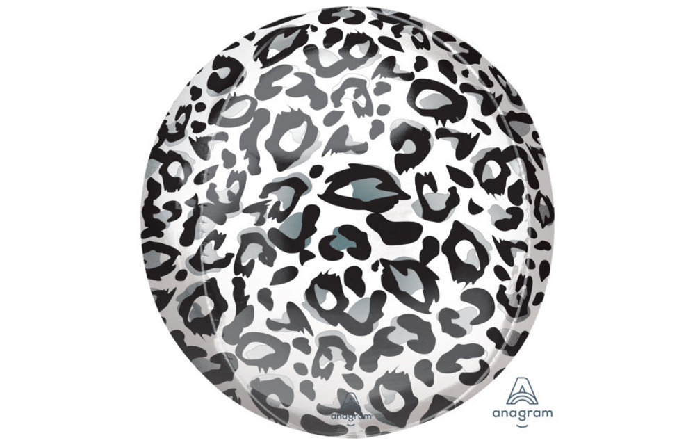 ORBZ - Animalz Snow Leopard Print - 38cm x 40cm - Anagram