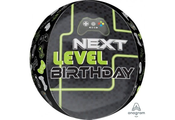 ORBZ - Level Up Birthday - A38cm x 40cm