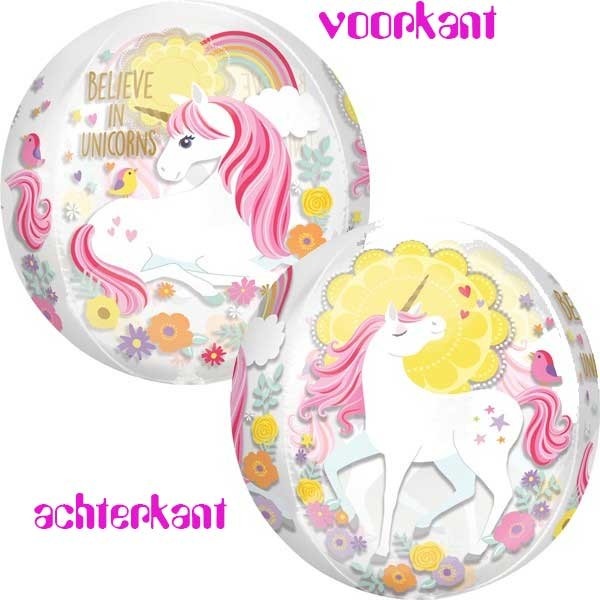 ORBZ - Magical Unicorn - A38cm x 40cm