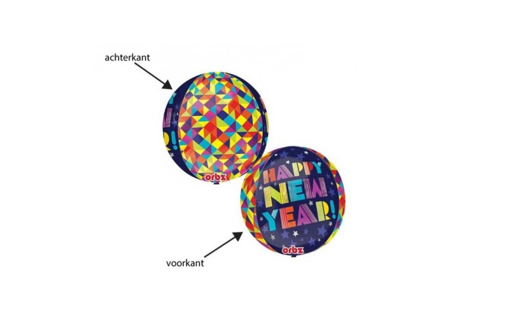 ORBZ - New Year - 38cm x 40cm - Anagram