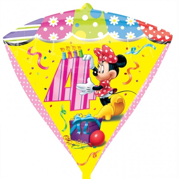 DIAMONDZ - Minnie Mouse Age 4 - A38cm x 43cm - SALE