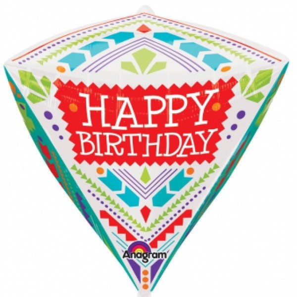DIAMONDZ - Happy Birthday Scandi - A38cm x 43cm - SALE