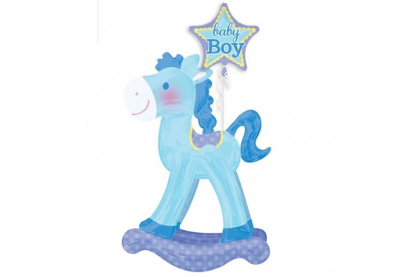 Rocking Horse - BOY - Airwalker - 127cm x 58cm - Anagram