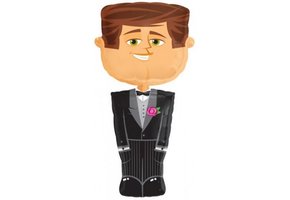 Groom - Airwalker - 127cm x 66cm - Anagram