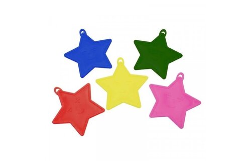 Balloon Weights - Star - Primary - 10 Gram - 50 ct