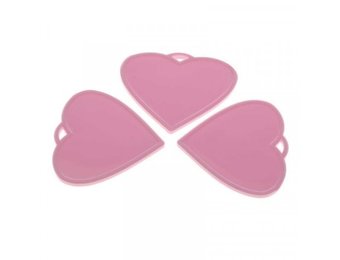 SALE > Balloon Weights - Heart - Baby Pink - 10 Gram - 50 stuks