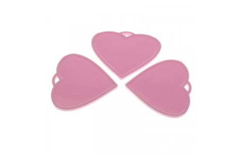 SALE > Balloon Weights - Heart - Baby Pink - 10 Gram - 50 stuks