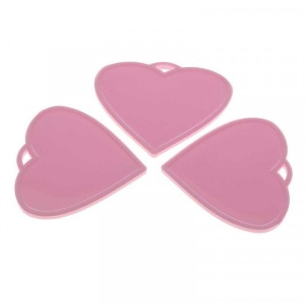 SALE > Balloon Weights - Heart - Baby Pink - 10 Gram - 50 stuks