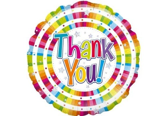 Thank You Bright - O18"/45cm