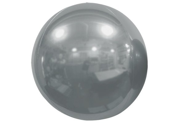 SALE > MIRROR GLOBE - Silver - 32"/80cm