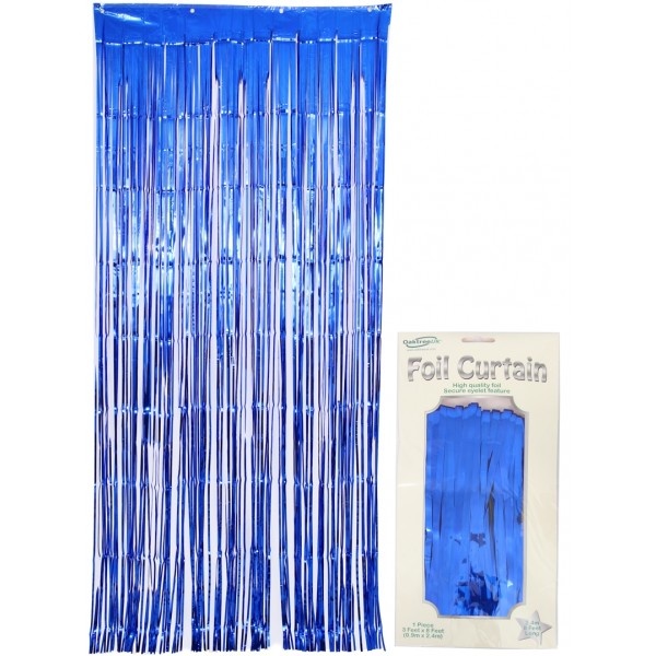 Folie Gordijn - Metallic Blue - 0.9m x 2.40m
