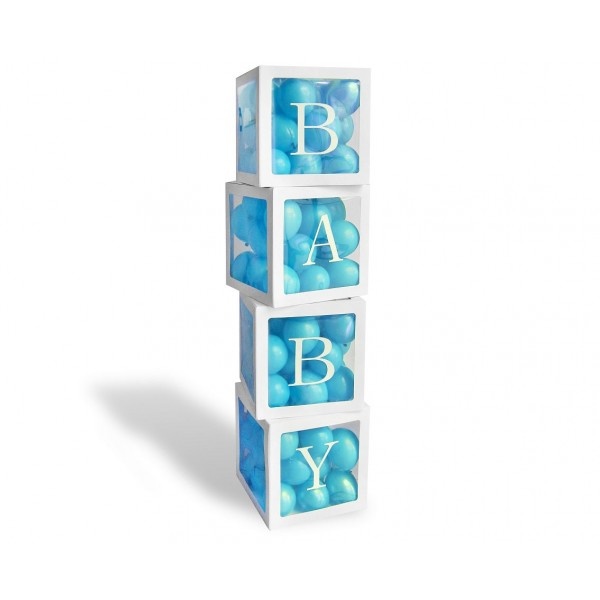 SALE > Balloon Box - Baby - leeg geleverd