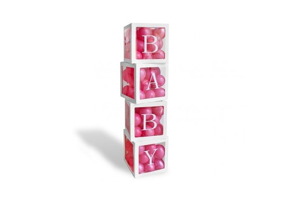 SALE > Balloon Box - Baby - leeg geleverd