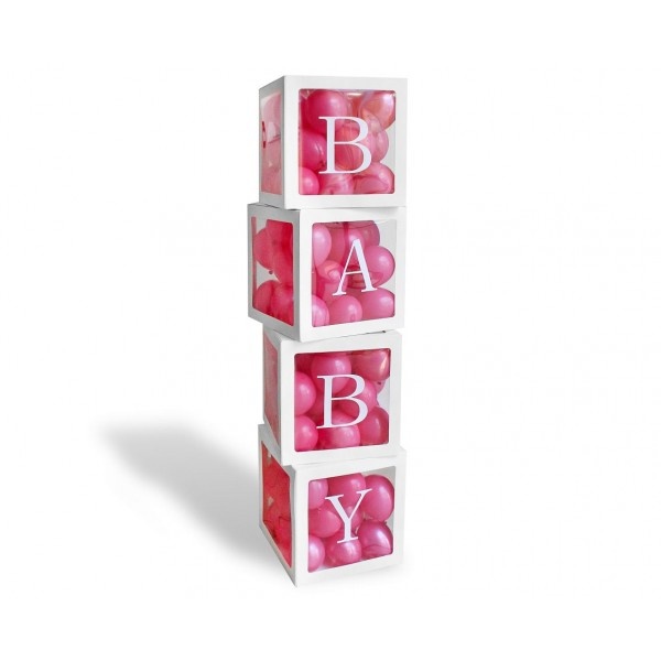 SALE > Balloon Box - Baby - leeg geleverd