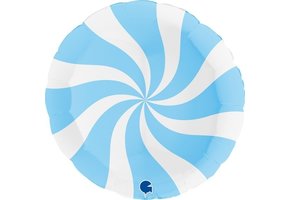 Candy Swirl White/Matte Blue - G36"/90cm