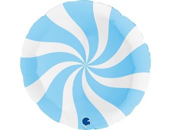 Candy Swirl - Matte Blue/White - G36"/90cm