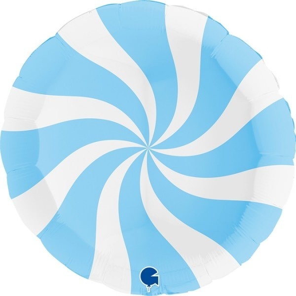 Candy Swirl White/Matte Blue - G36"/90cm
