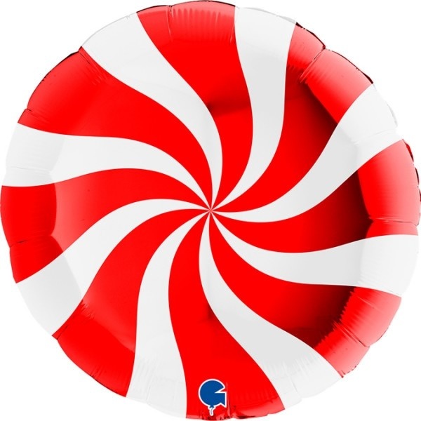 Candy Swirl White/Red - G36"/90cm