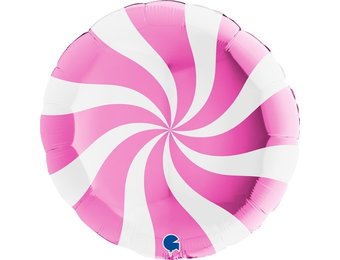 Candy Swirl - Fuchsia/White - G36"/90cm