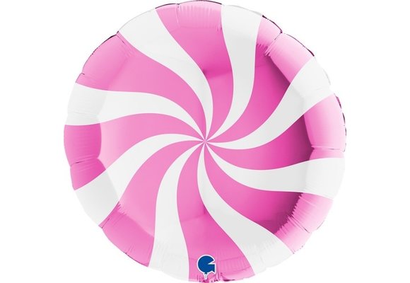 Candy Swirl White/Fuchsia - G36"/90cm