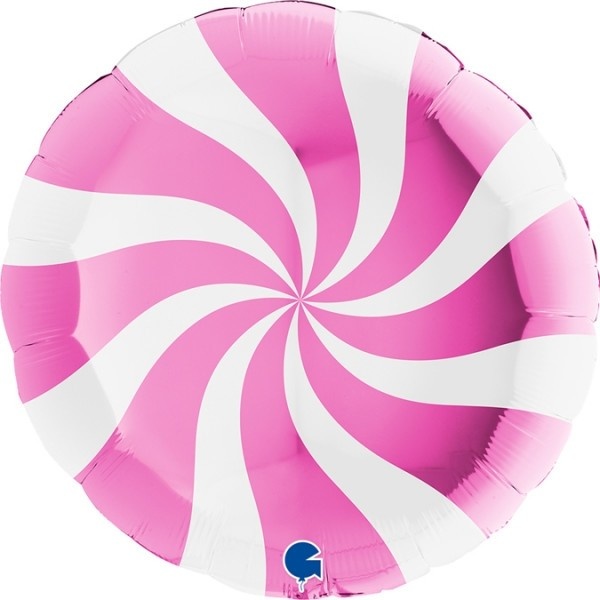 Candy Swirl White/Fuchsia - G36"/90cm